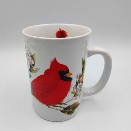 Photo of free Tea coffee mug w/ red cardinal bird (Victory Heights, North Seattle) #1