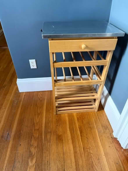 Photo of free Small kitchen work table (Brookline Village) #1