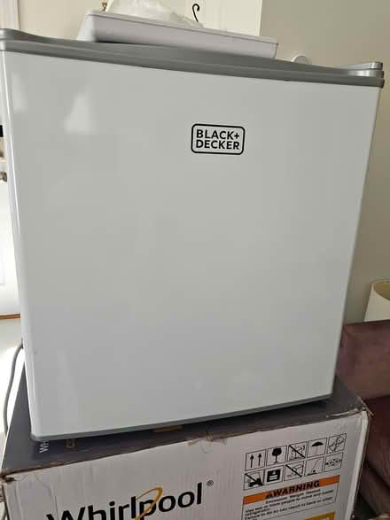 Photo of free Small Black+Decker fridge/freezer (Hudson) #1