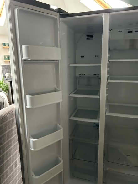Photo of free American style fridge freezer (KY2) #4