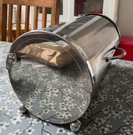 Photo of free Stainless steel bread bin (Dursley GL11) #2