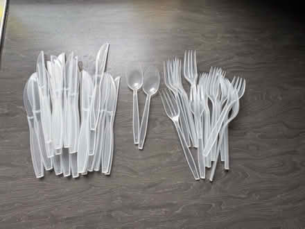 Photo of free Mixed plastic cutlery (NG8, Strelley) #2