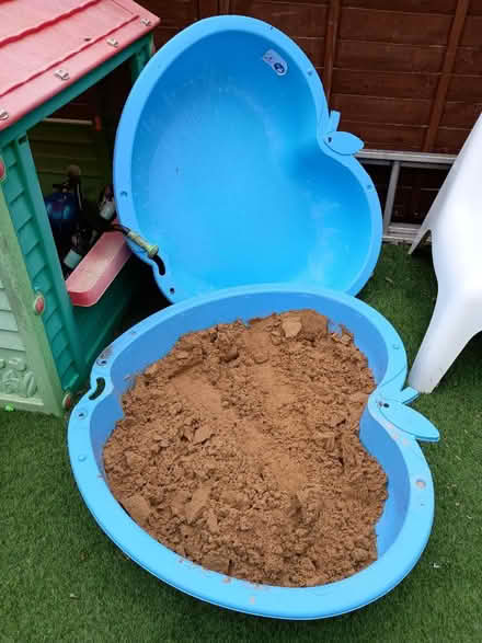 Photo of free Sandbox with sand (Whiteley PO15) #1