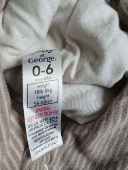 Photo of free Sleeping bag Winnie the poo 0-6 months (West Hill TN34) #3