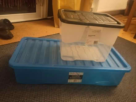 Photo of free Storage tubs (Bexhill old town, TN40) #1