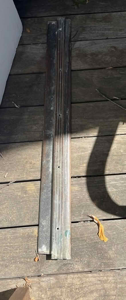 Photo of free Old solid wood front door (Tenleytown) #3