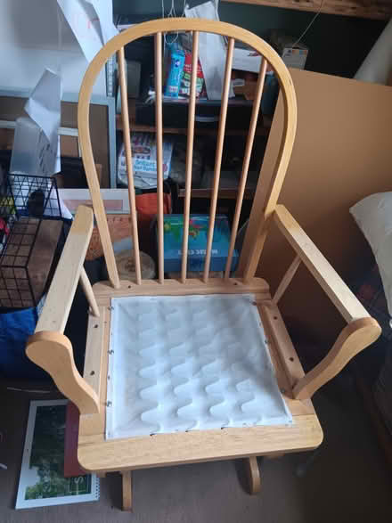 Photo of free rocking chair and stool (SE24) #2