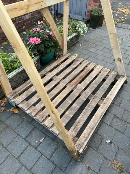 Photo of free Pallet with frame (Worcester WR2) #2