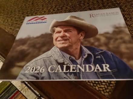 Photo of free Ronald Reagan 2026 calendar (Foothill Boulevard Cupertino) #1