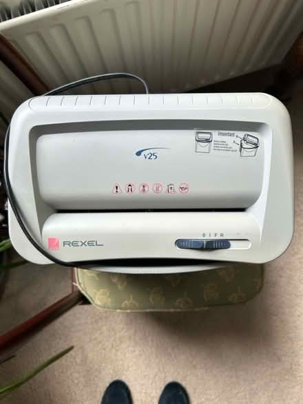 Photo of free Rexel v25 Shredder (Addiscombe CR0) #1