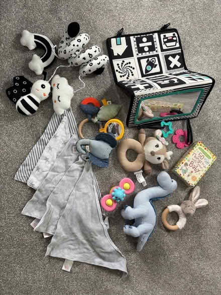 Photo of free Bag of miscellaneous baby stuff (Cookridge LS16) #1