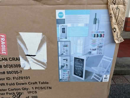 Photo of free Fold out chalkboard desk (Southport PR9) #2