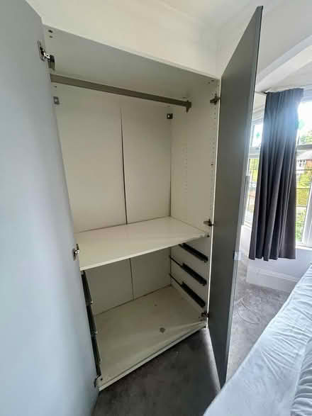 Photo of free 1 double and 1 single wardrobe (Sale M33) #3