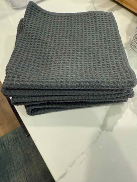 Photo of free 6 new waffle weave cloths (Columbia Heights) #1