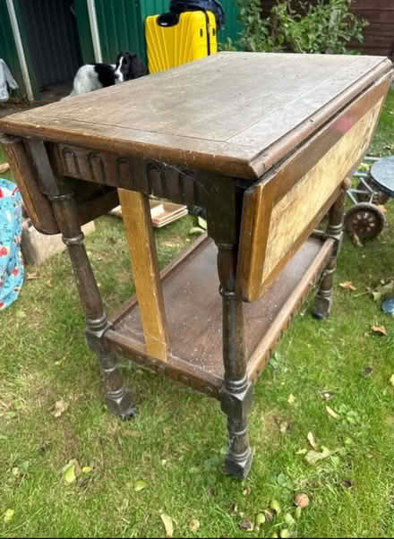 Photo of free Side table on wheels (Broadwater SG2) #1