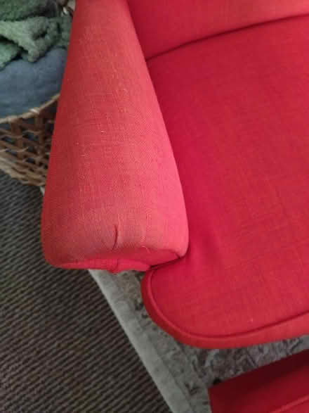 Photo of free Ikea Strandmon chair and footstool (Walsall WS2) #3