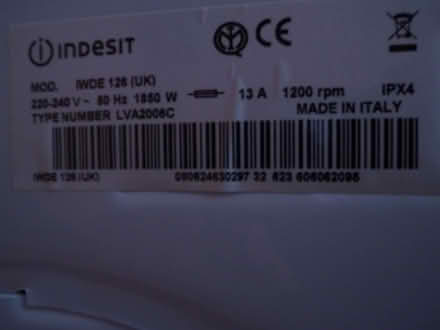 Photo of free Indesit Integrated Washer Dryer for spares (Formby L37) #2