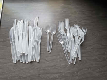 Photo of free Mixed plastic cutlery (NG8, Strelley) #1