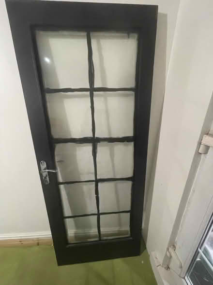 Photo of free Black glass door (DE23 6RR) #2