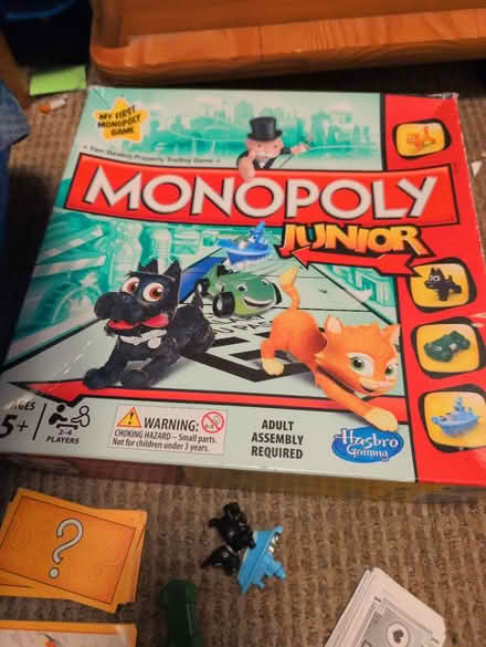 Photo of free Monopoly junior (Woodley RG5) #1