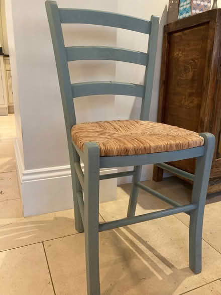 Photo of free Wooden chair, rush seat (Marden SN10) #1