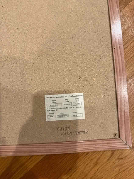 Photo of free 35” x 23” bulletin board (Newtonville) #2