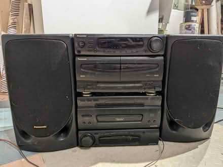 Photo of free Panasonic music system (King George's Park: SW18 4) #1