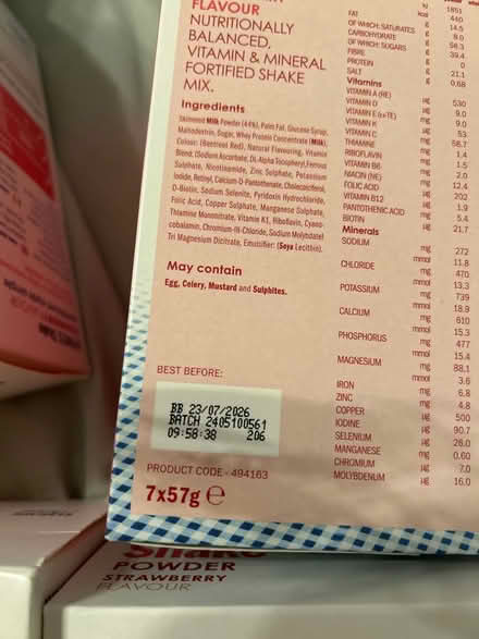 Photo of free Meal replacement (NW3 Hampstead) #2