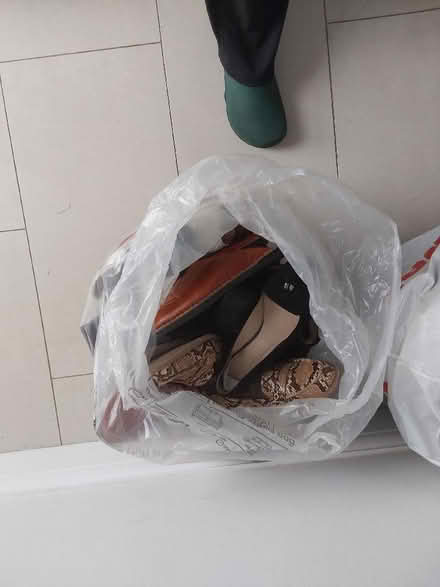 Photo of free 2 large bags of assorted shoes,boots & sandals (Mottingham SE9) #2