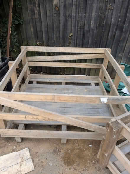 Photo of free 2 big square strong pallets (Chorleywood WD3) #2