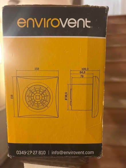 Photo of free Bathroom fan (Central St Leonards TN38) #3