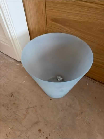 Photo of free Light blue plastic bin (Chiswell Green) #2