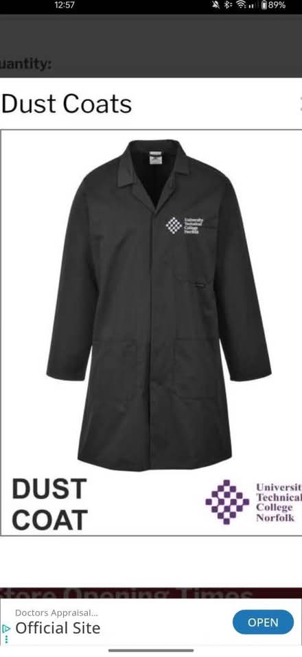 Photo of free UTCN XL dust jacket (Norwich NR5) #1