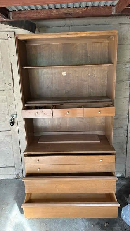 Photo of free Shelving with drawers (North Oakland) #1