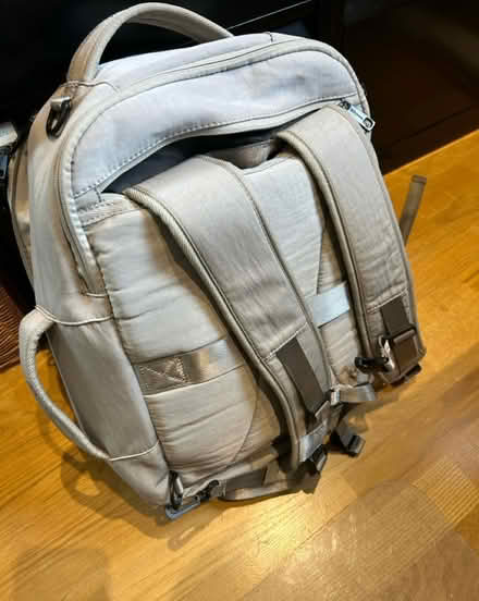 Photo of free Grey backpack with carrying handle (Wimbledon Park SW19) #2