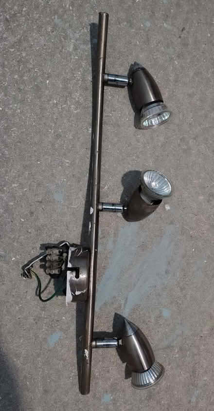 Photo of free Ceiling light with 3 LEDs (Commonside Rd) #1