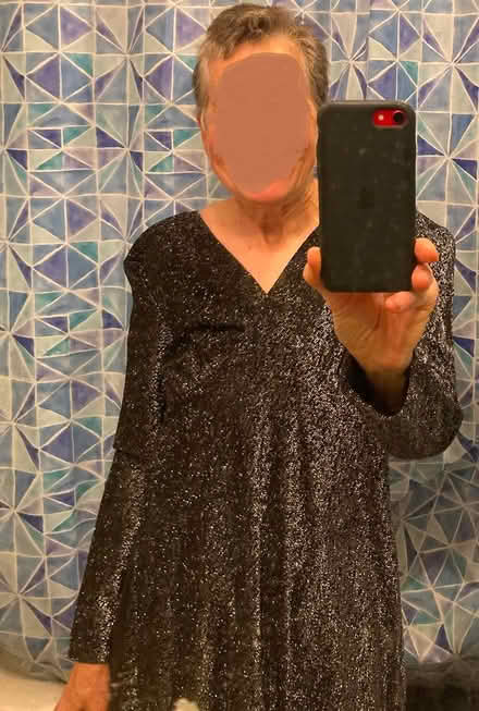 Photo of free Black glittery jumpsuit size 10 (Ravenna) #2