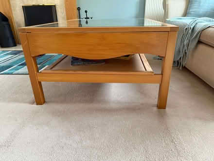 Photo of free Glass topped coffee table (Waterlooville PO8) #2