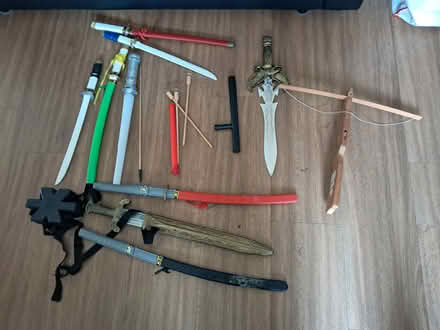 Photo of free Toy swords (Burgess Hill) #1