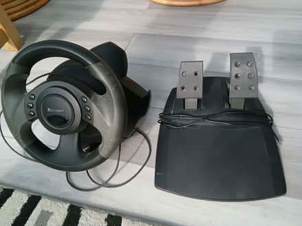 Photo of free Microsoft Steering Wheel and Pedals (Olton B92) #1