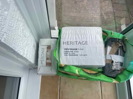 Photo of free White Brick Shape Tiles (Whitnash CV31) #1