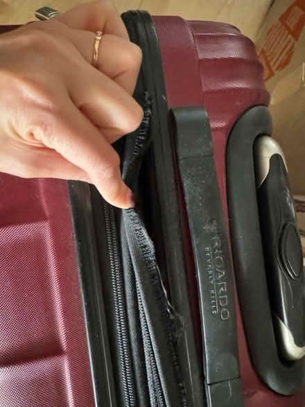 Photo of free Luggage broken zipper (Uptown Oakland) #1