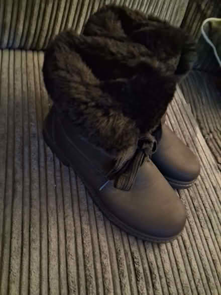 Photo of free Timberland boots worn once size 3 (Bulwell NG6) #3