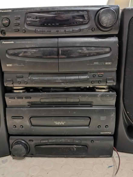 Photo of free Panasonic music system (King George's Park: SW18 4) #2