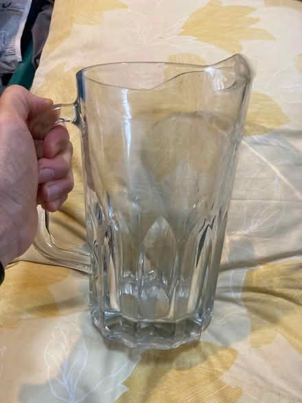 Photo of free Heavy glass pitcher (Ravenna) #1