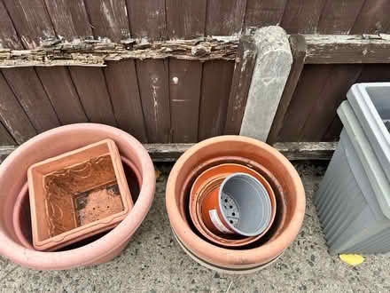 Photo of free Garden pots (Thornton cleveleys FY5) #1