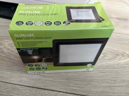 Photo of free Slimline 20W LED floodlight (Norton-Lees, S8) #1