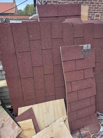 Photo of free Full pack of felt roof tiles (S252LG S25) #1