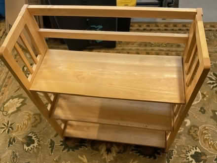 Photo of free Small Wooden Shelves (Off Foothill) #1