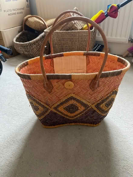 Photo of free Woven bag #2 (Barnes) #1